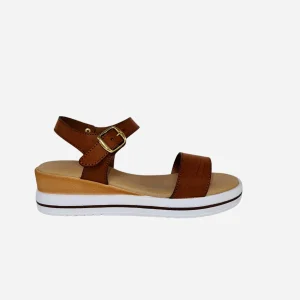 Sandali con doppia fascia. Made in Italy. Tacco alto 6cm