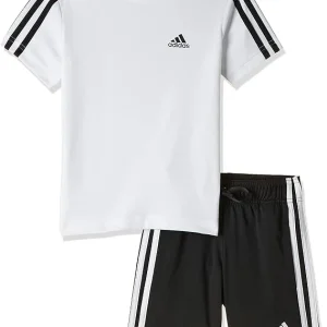 Adidas B 3s T Set Sportivo black white kids