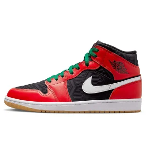 Jordan 1 Mid SE Christmas (GS) kids