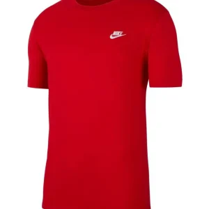 Nike Sportswear Club t-shirt rossa uomo