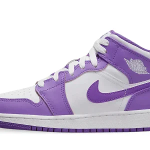Jordan 1 Mid Purple Venom