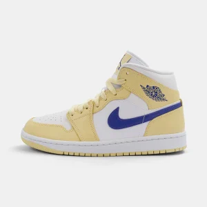 Jordan 1 Mid Lemon Wash Lapis donna