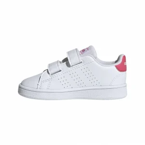 Adidas Advantage I Scarpe white pink kids
