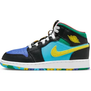 JORDAN 1 MID CELEBRATES MJ S SIX CHAMPIONSHIPS GS BAMBINO/A