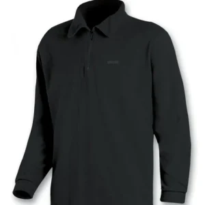 BRUGI PILE UOMO MEZZA ZIP NERO