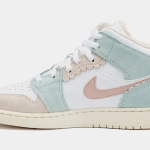 Jordan 1 Mid SE Pink Oxford (GS)