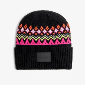 Nordic TRK Fair Isle Beanie Charcoal