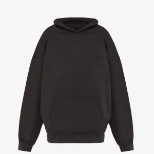 Clean-Cut Oversize Hoodie Anthracite