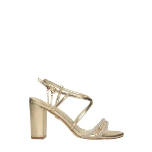 Sandali intrecciati. Tacco alto 9cm