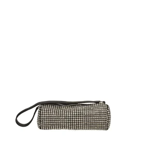 Pochette ricoperta da strass luminosi