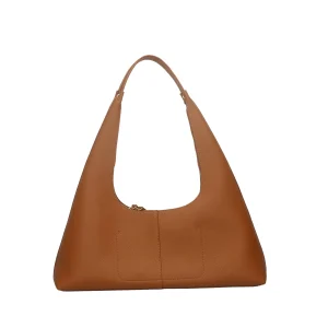 Borsa a barchetta con logo pendente