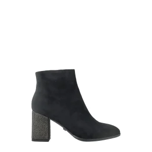 Stivaletti scamosciati.Tacco alto 8cm