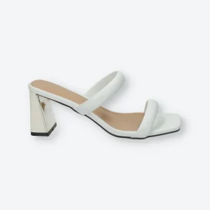 Sandali con doppia fascia.Tacco alto 6cm