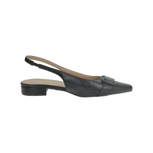 Ballerine slingback con cinturino in fibbia