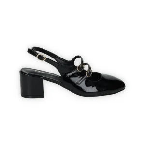 Décolleté in vernice