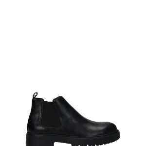 Stivaletti uomo pelle con suola gomma