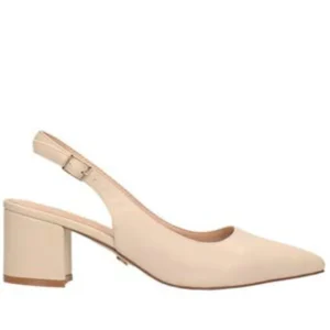 Décolleté in ecopelle.